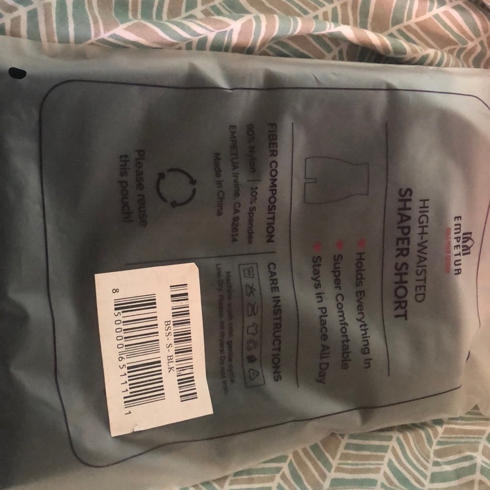 High wasted shapermint shaper shorts.